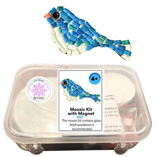 Mosaic Craft Kit with Magnet- Bird (Small)