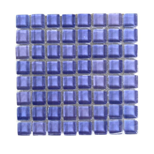 Mosaic Tiles - Single Sheet Lilac Glass 10x10mm