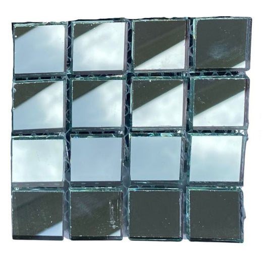 Mosaic Tiles - Single Sheet Mirror 23x23mm