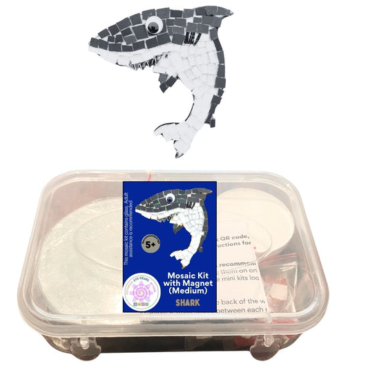 Mosaic Craft Kit with Magnet - Shark (Medium)