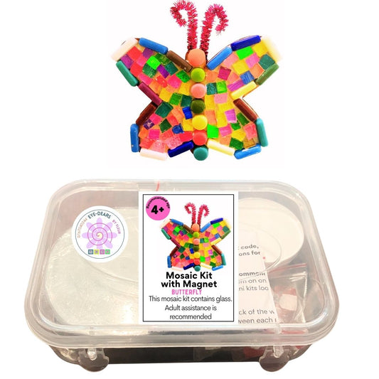 Mosaic Craft Kit with Magnet- Butterfly (Small)