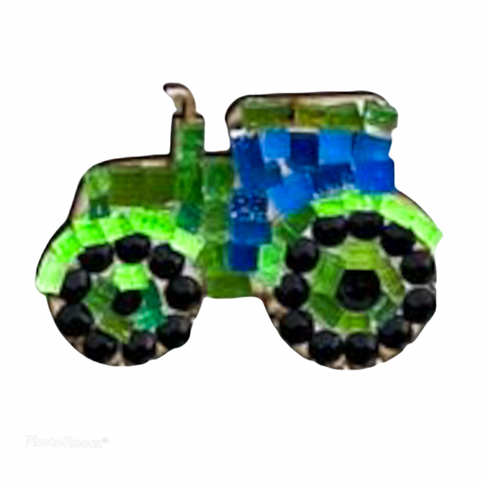 Mosaic Craft Kit with Magnet- Tractor (Small)