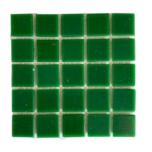 Mosaic Tiles - Single Sheet Green Matt 20x20mm