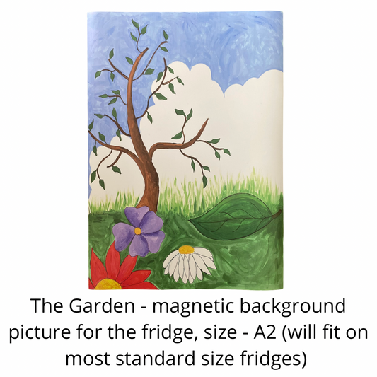 The Garden Magnetic Background (A2 Size)