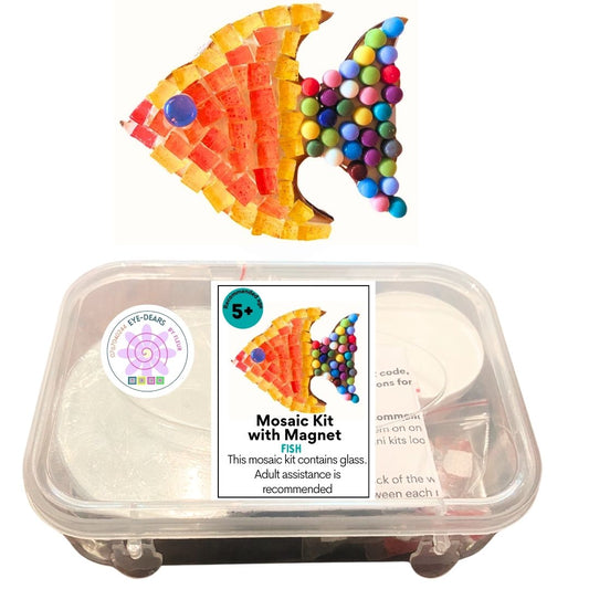 Mosaic Craft Kit with Magnet- Fish (Small)