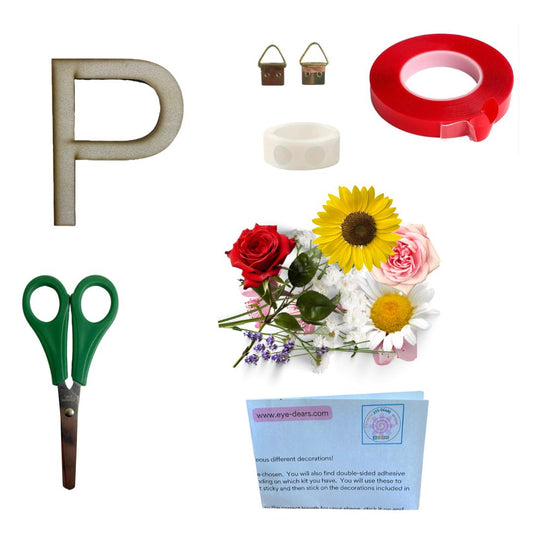 Alphabet - Letter P - Choose Your Decorations