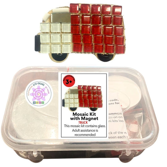 Mosaic Craft Kit with Magnet- Truck (Small)