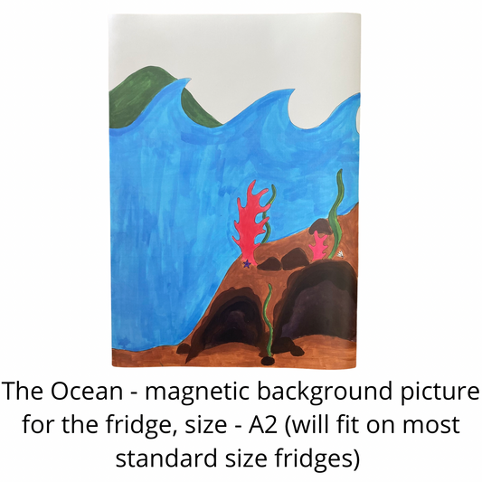 The Ocean Magnetic Background (A2 size)