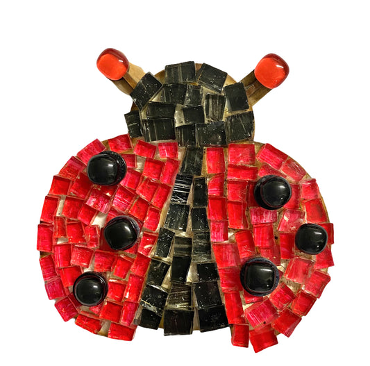 Mosaic Craft Kit with Magnet- Ladybug (Small)