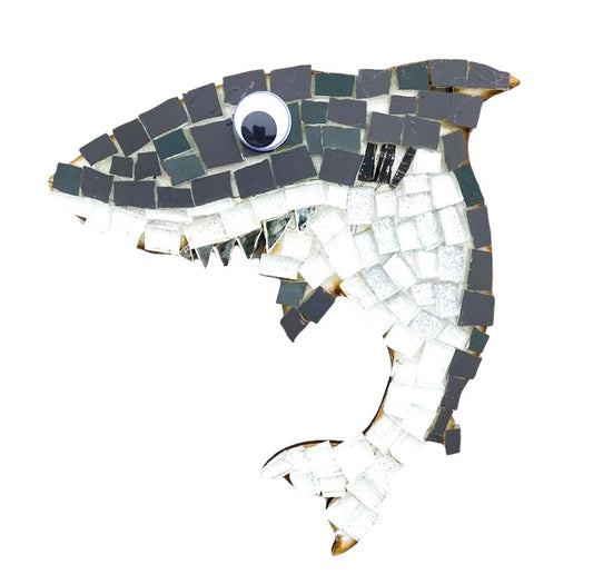 Mosaic Craft Kit with Magnet - Shark (Medium)