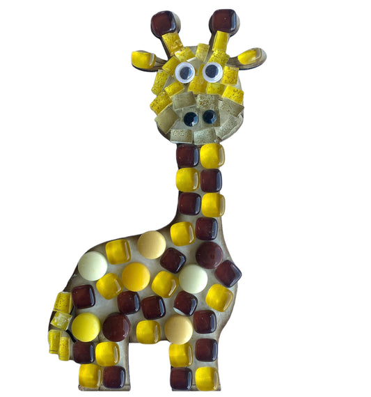 Mosaic Craft Kit with Magnet- Giraffe (Small)