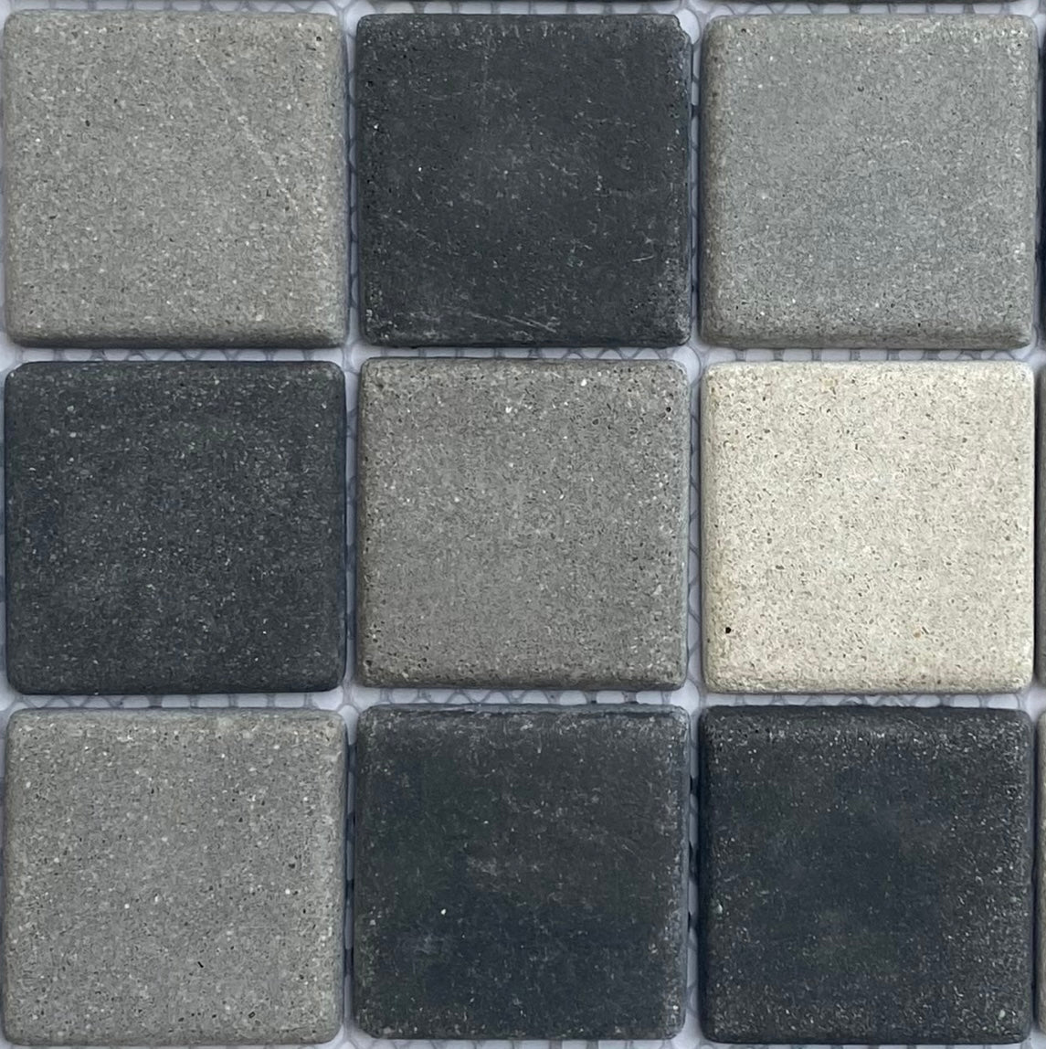 Decor Tiles -Concrete Grey Mix Non-Slip