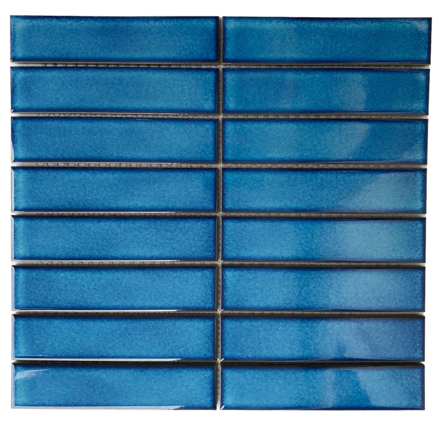 Decor Tiles -Glazed Mosaic Strip Blue