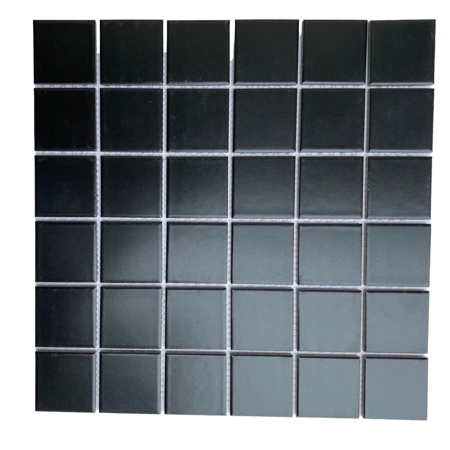 Decor Tiles -Glazed Mosaic Matt Black