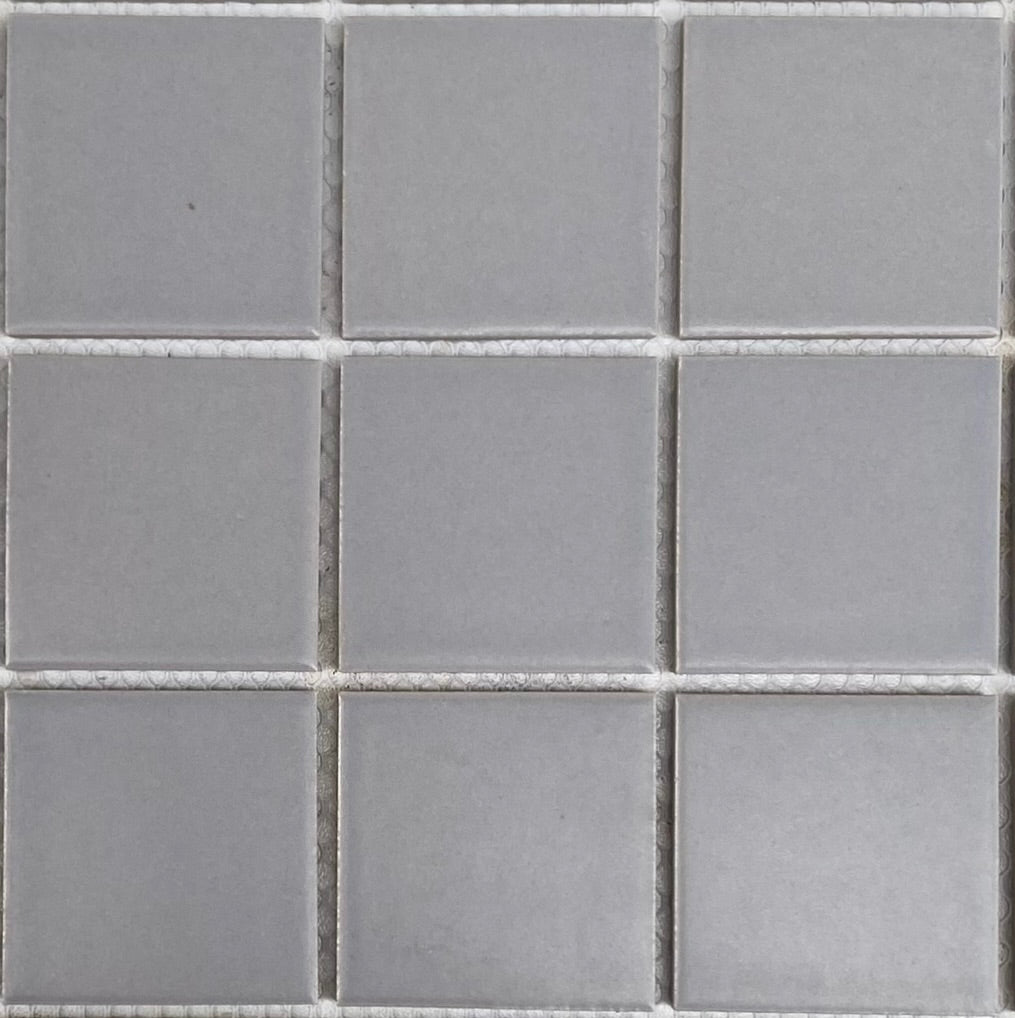 Decor Tiles -Glazed Mosaic Dove Grey