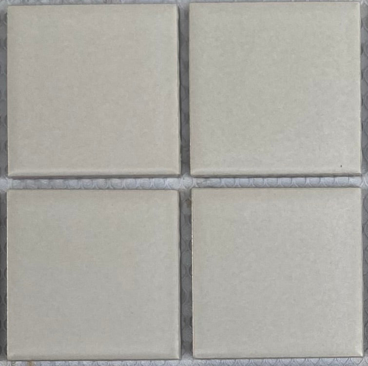 Decor Tiles -Glazed Mosaic Matt Light Grey