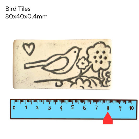 Birdie tile (80x40x0.4mm)