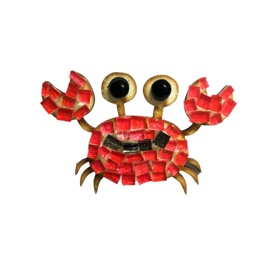 Mosaic Craft Kit with Magnet - Crab (Small)