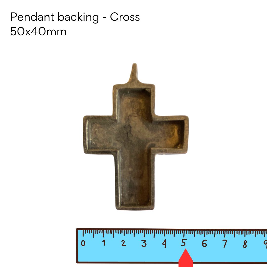 Cross Pendant (50x40mm)