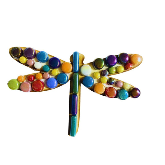 Mosaic Craft Kit with Magnet- Dragonfly (Small)