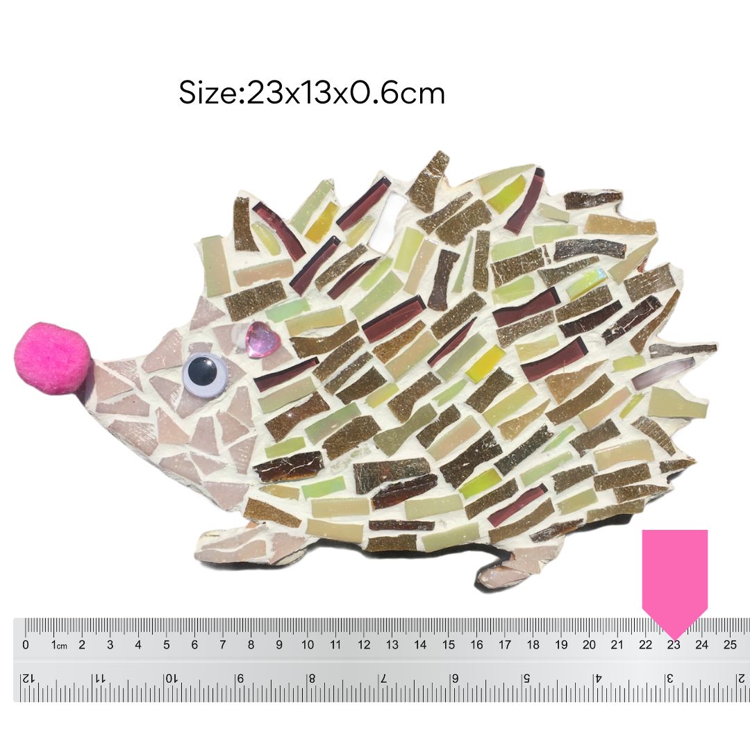 Mosaic Craft Kit - Hedgehog (Large)