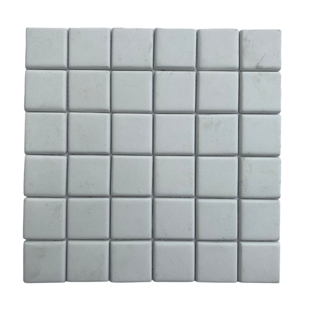 Decor Tiles -Concrete White Mosaic