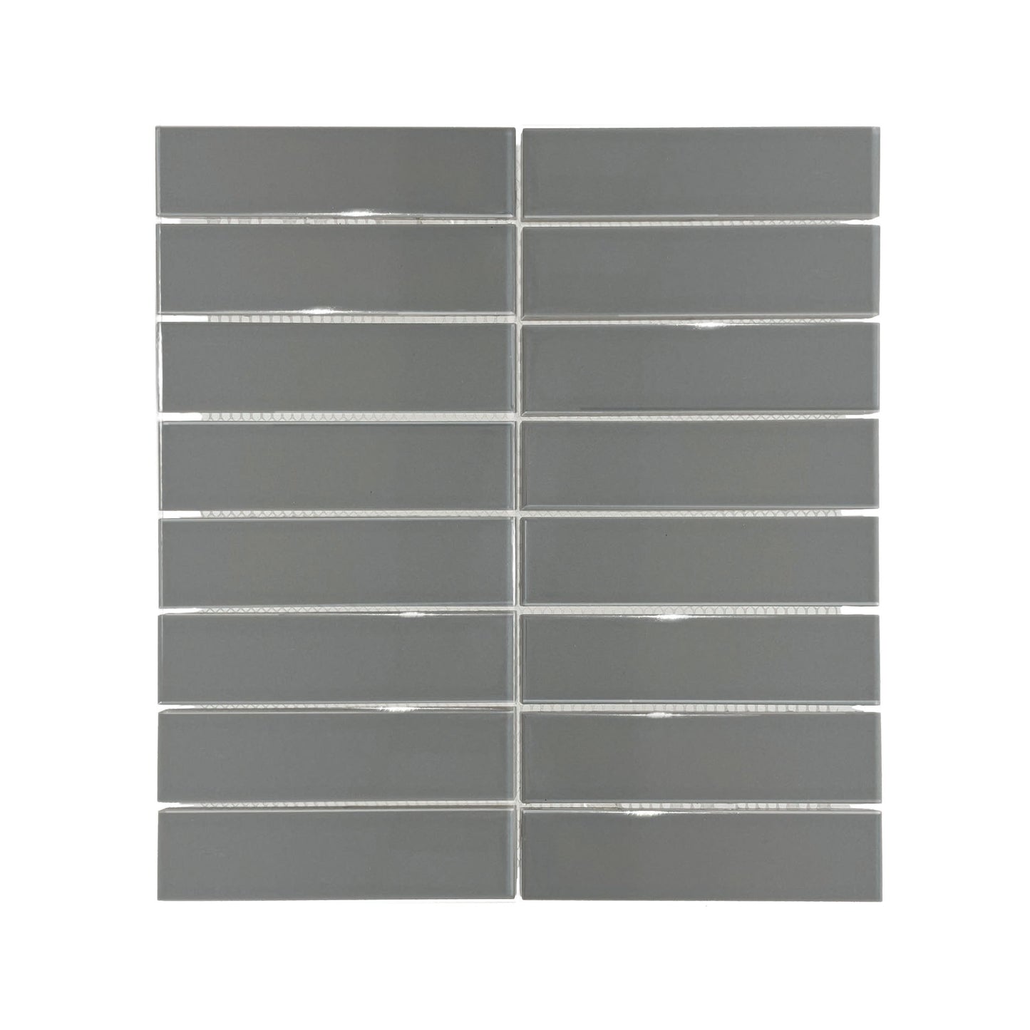 Decor Tiles -Glazed Mosaic Strip Grey