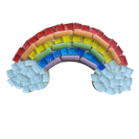 Mosaic Craft Kit with Magnet- Rainbow (Small)