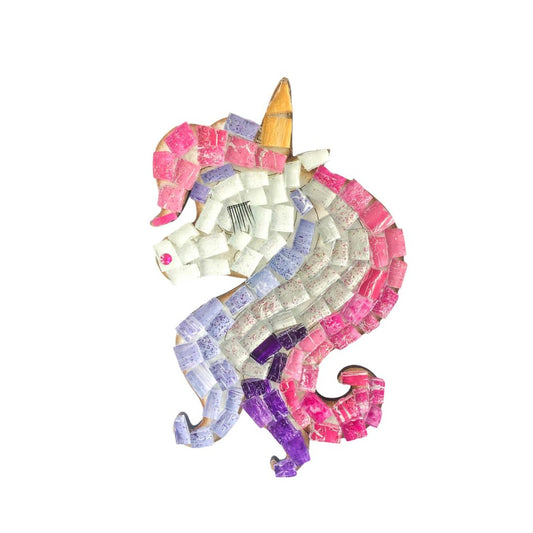 Mosaic Craft Kit with Magnet - Unicorn (Medium)