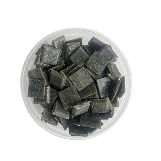 Mosaic Tiles Rustic Whole Charcoal Black (Small tiles for crafting)